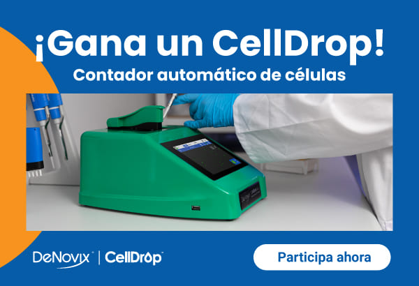 Participa y gana un CellDrop – Contador automático de células | DeNovix