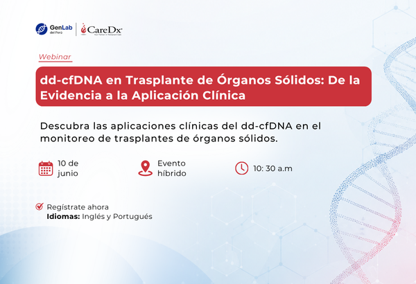 dd-cfDNA en Trasplante de Órganos Sólidos: De la Evidencia a la Aplicación Clínica